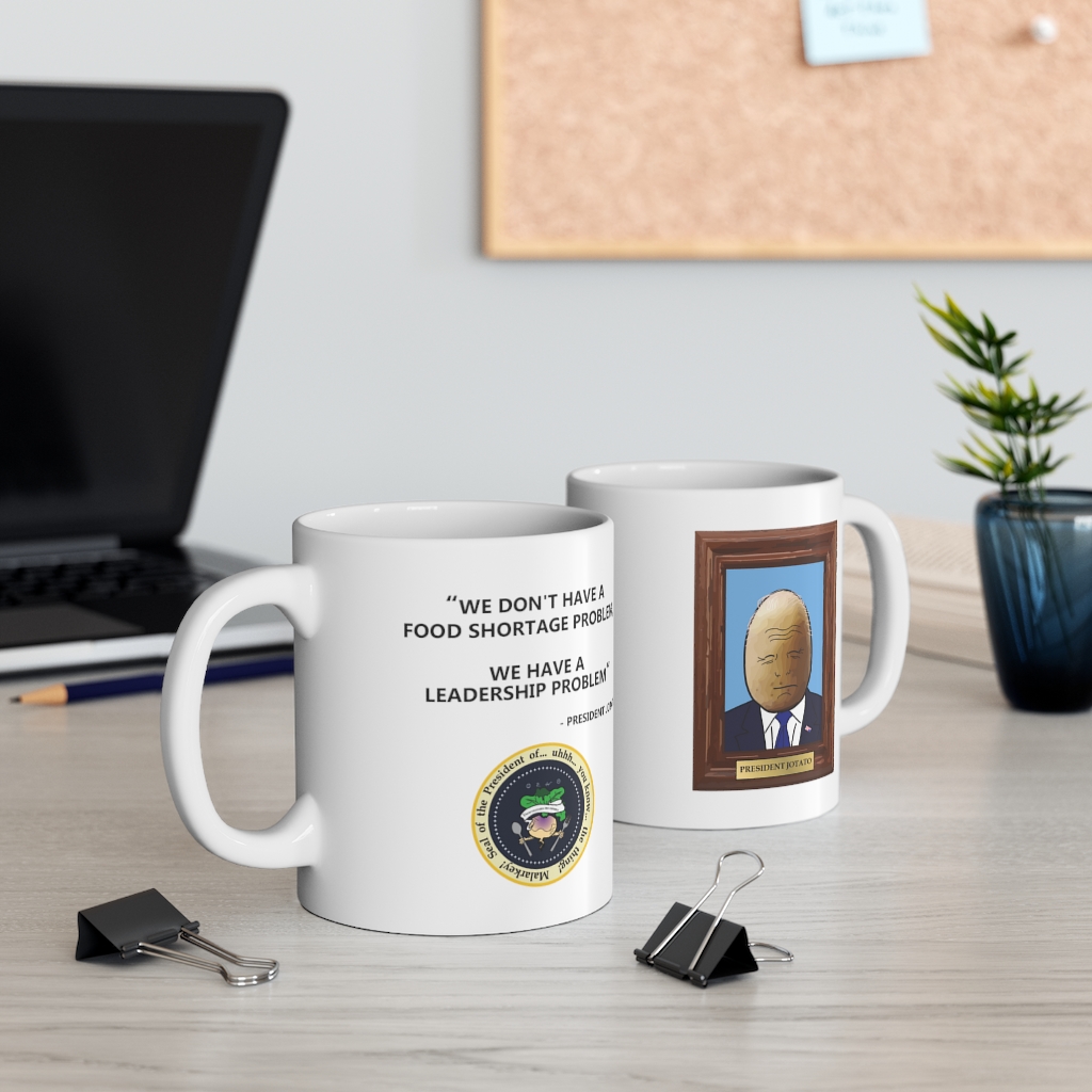 Ceramic President Jotato Mug 11oz