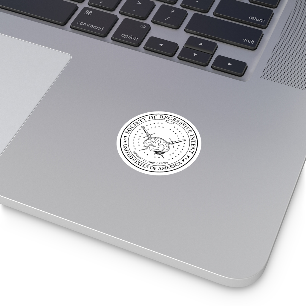 Society of Regressive Intent U.S. Seal Stickers - Image 8