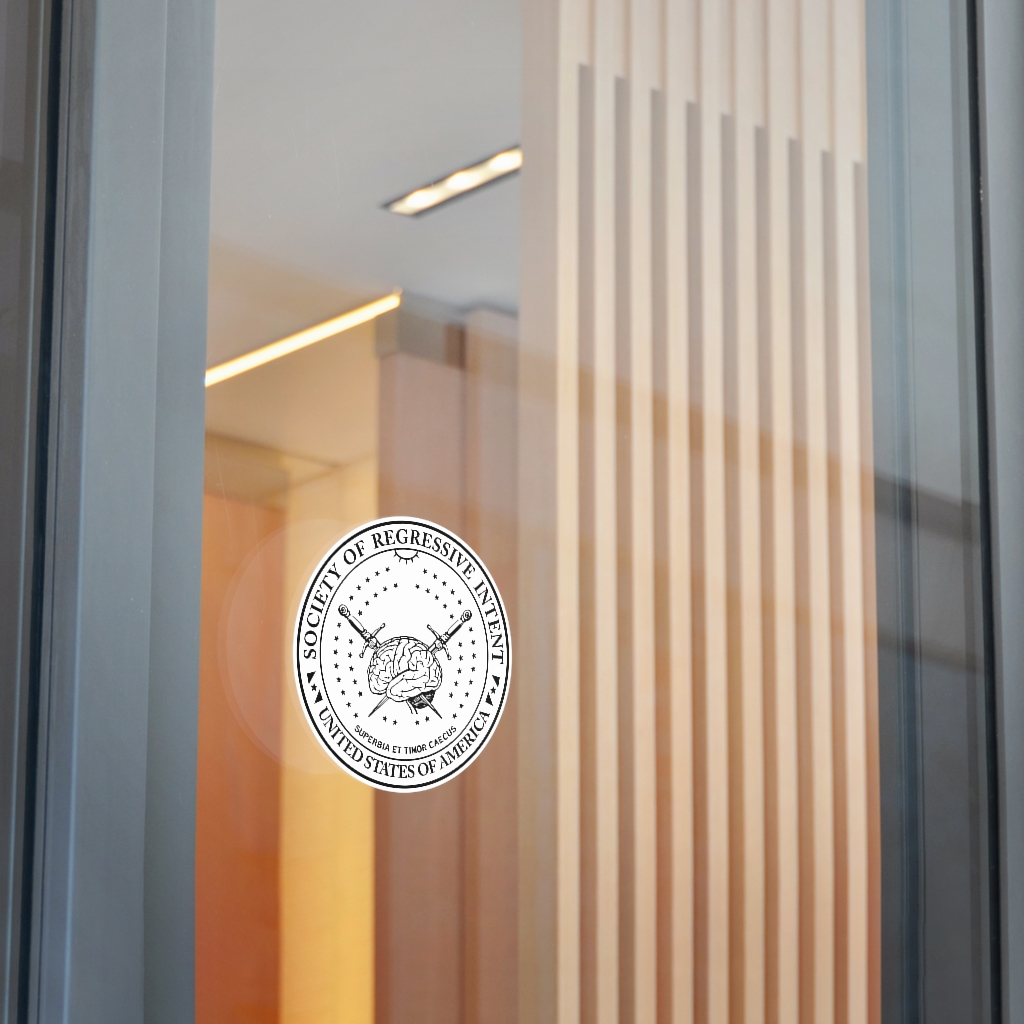 Society of Regressive Intent U.S. Seal Stickers - Image 11