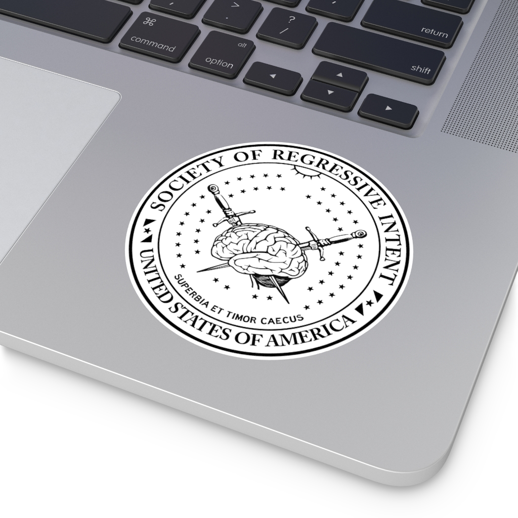 Society of Regressive Intent U.S. Seal Stickers - Image 12