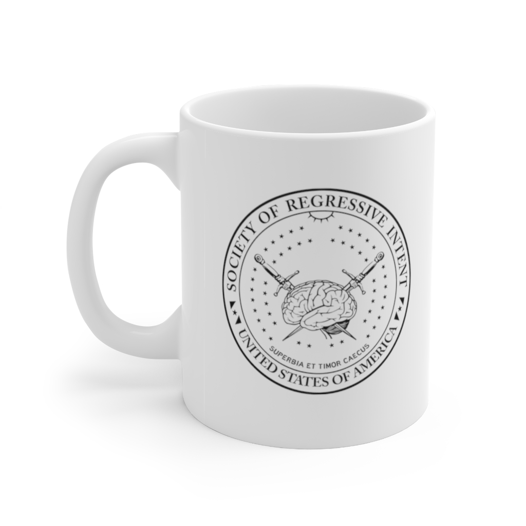Society of Regressive Intent Office Mug 11oz (Bureaucratic Edition) - Image 3