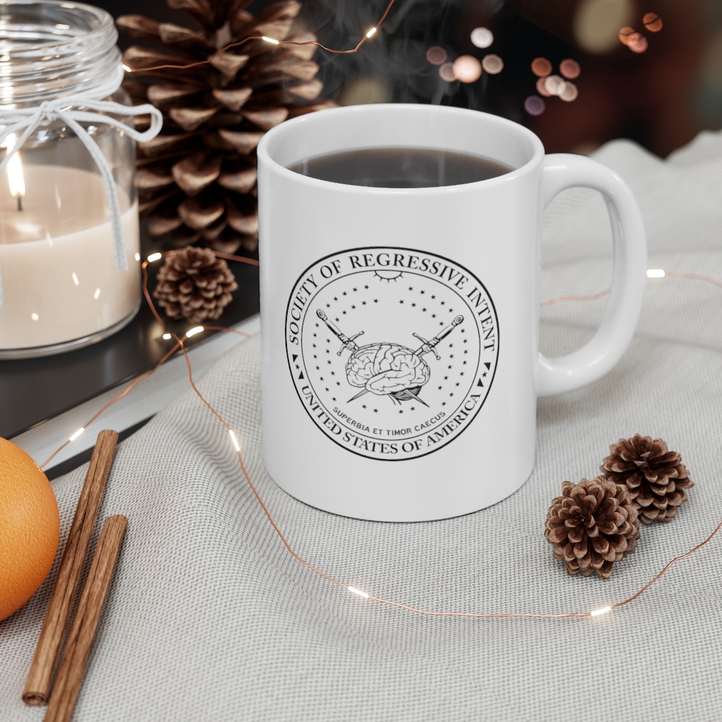 Society of Regressive Intent Office Mug 11oz (Bureaucratic Edition) - Image 5