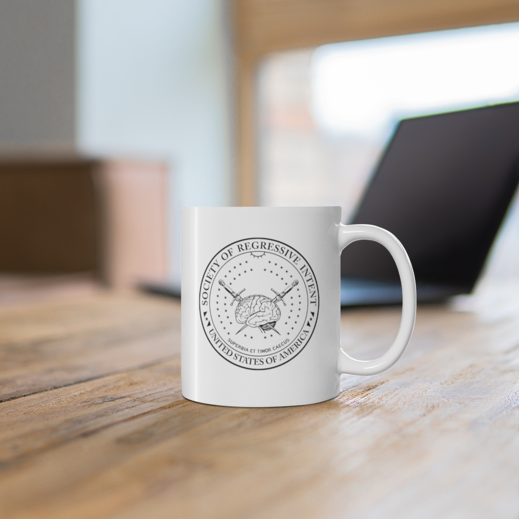 Society of Regressive Intent Office Mug 11oz (Bureaucratic Edition) - Image 6