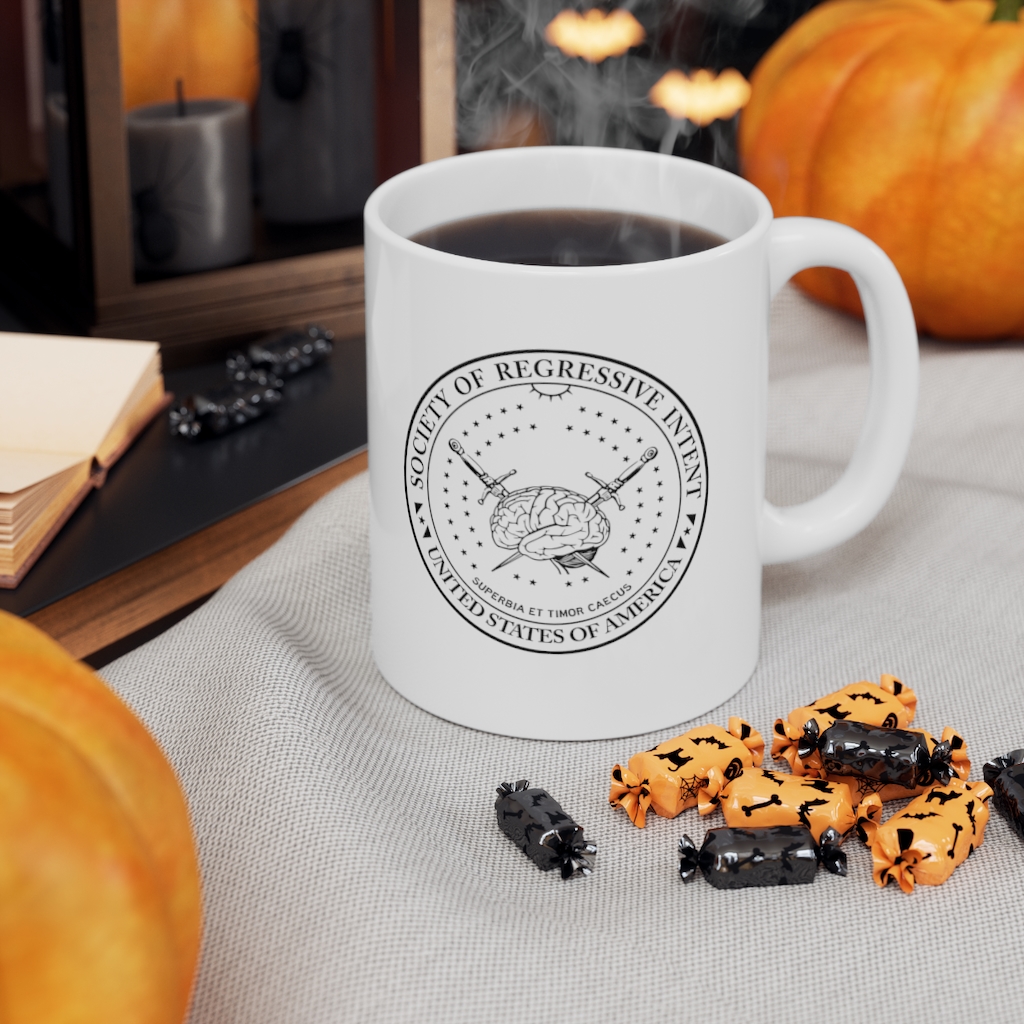 Society of Regressive Intent Office Mug 11oz (Bureaucratic Edition) - Image 7