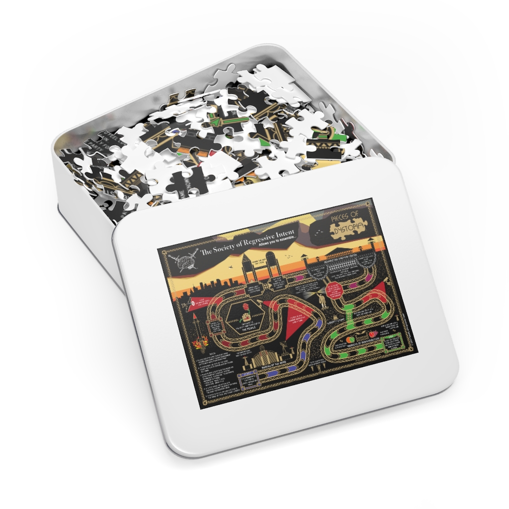 Pieces of Dystopia a Jigsaw Board Game (500-Piece) - Image 3