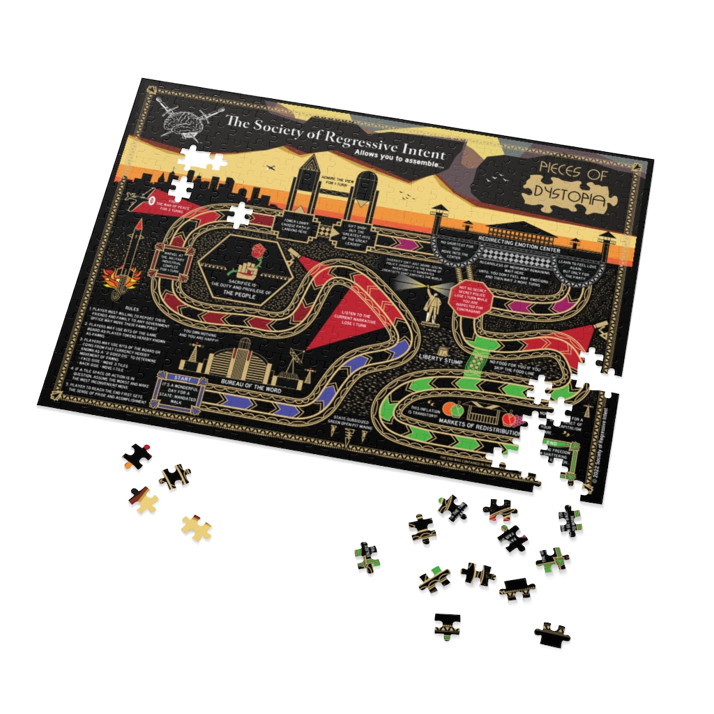Pieces of Dystopia a Jigsaw Board Game (500-Piece)