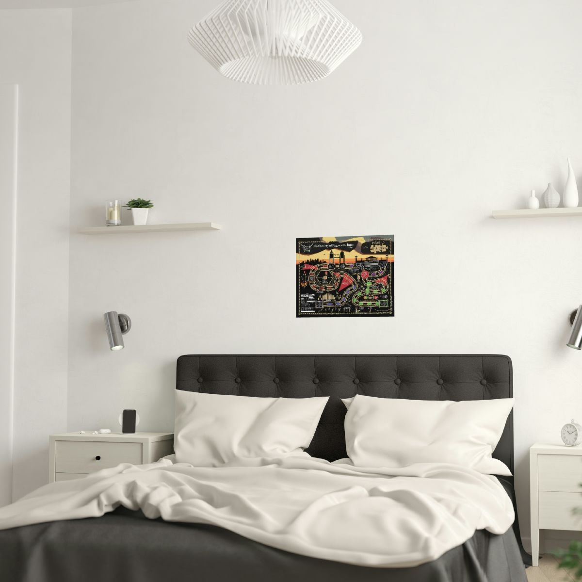 Pieces of Dystopia Satin Poster (20 by 16in.) - Image 2